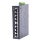 Switch Industrial No Administrable de 8 Puertos Gibabit 10/100/1000T, Diseñado para Montaje en Pared y Riel DIN