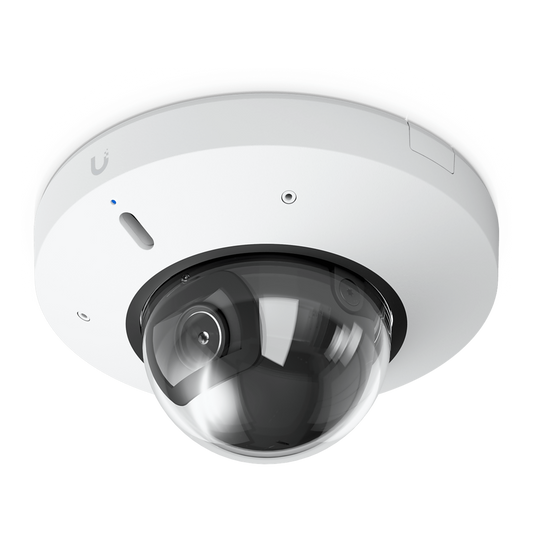Mini Domo G6 Dome 4K de UniFi Anti vandalismo para Exterior con AI Multi-TOPS / Visión Nocturna IR / Poe+ Audio Bidireccional (Color Blanco)