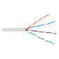 Bobina de Cable de 305 Metros (1000 Pies) UTP Cat6 Riser / Color Blanco / UL, CMR, Probado a 350 Mhz / Para Aplicaciones de CCTV, Redes de Datos, IP Megapixel, Control RS485