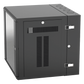 Gabinete PanZone de Montaje en Pared, de 19in, Puerta con Ventana de Seguridad, 12 UR, 635mm de Profundidad, Color Negro