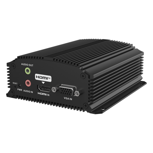 Codificador de Vídeo (Encoder) / Entrada HDMI o VGA / 1 Entrada de Audio