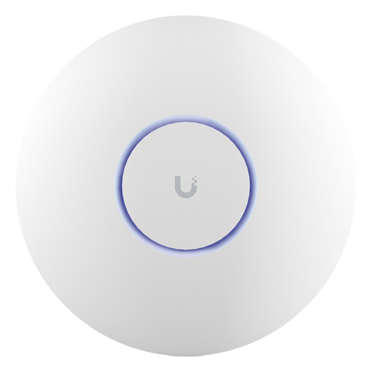 Access Point UniFi WiFi 7 Pro / Soporta 6 GHz / para Interior en Techo o Pared / 6 streams / MU-MIMO 2x2 en cada banda (2.4/5/6 GHz) / Multi-Link Operation /  Puerto 2.5 GbE. NO incluye POE+