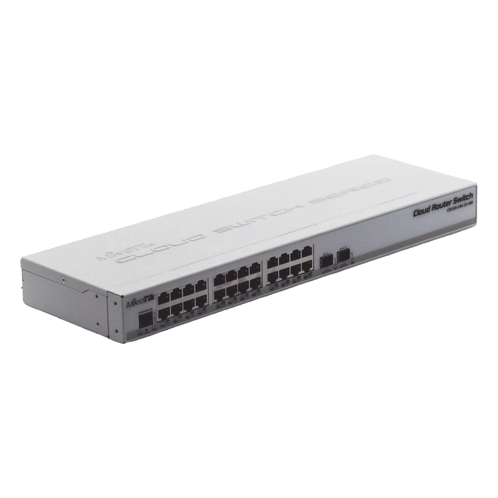 Switch Sistema Operativo Dual 24 Puertos Gigabit Ethernet y 2 Puertos SFP+