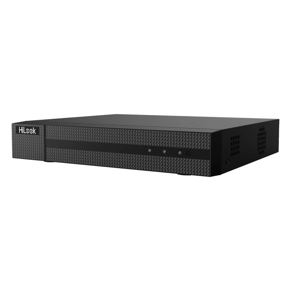 DVR 8 Canales TurboHD + 2 Canales IP / 2 Megapíxel (1080P) Lite / Motion Detection 2.0 (Evita Falsas Alarmas) / Audio por Coaxitron / 1 Bahía de Disco Duro / H.265+ / 1 Canal de Audio / Salida de Vídeo Full HD