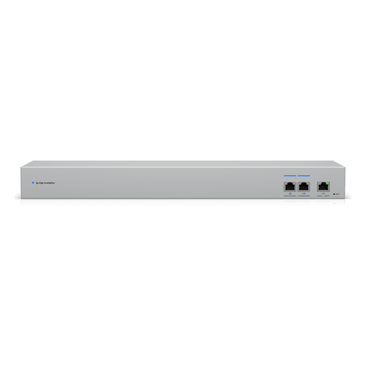 UniFi USW-WAN – Switch WAN Capa 2 con 3 Puertos RJ45 10 GbE y 1 Puerto RJ45 GbE y Alimentación CA Redundante para Alta Disponibilidad con UniFi Gateways en Modo Shadow (Rack 1U)