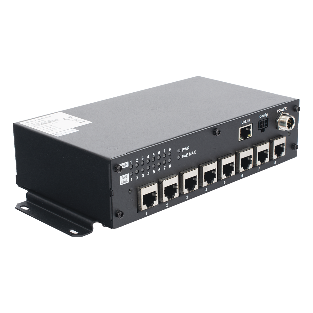 Switch PoE para Soluciones Moviles / Conexión RJ45
