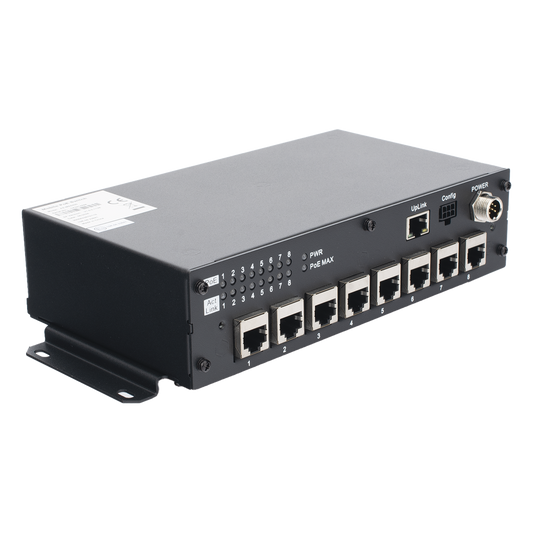 Switch PoE para Soluciones Moviles / Conexión RJ45