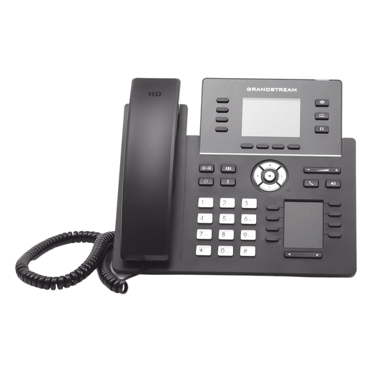 Teléfono IP Wi-Fi, Grado Operador, 4 líneas SIP con 4 cuentas, pantalla a color 2.8", puertos Gigabit, Bluetooth, PoE, codec Opus, IPV4/IPV6 con gestión en la nube GDMS