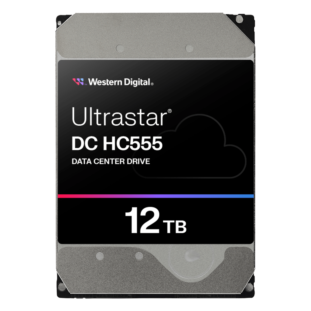 Disco Duro Enterprise 12 TB / Wester Digital (WD) / Serie Ultrastar / Recomendado para Data Center y NVRs de Alta Capacidad / Alto Performace