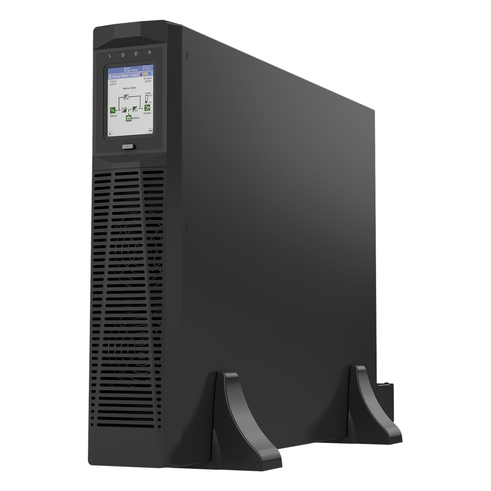 UPS de 10 kVA, Online Doble Conversión, 200 - 240 Vac de Entrada, Fase Única, Sin Baterías con Kit de Cables de Conexión de Baterías