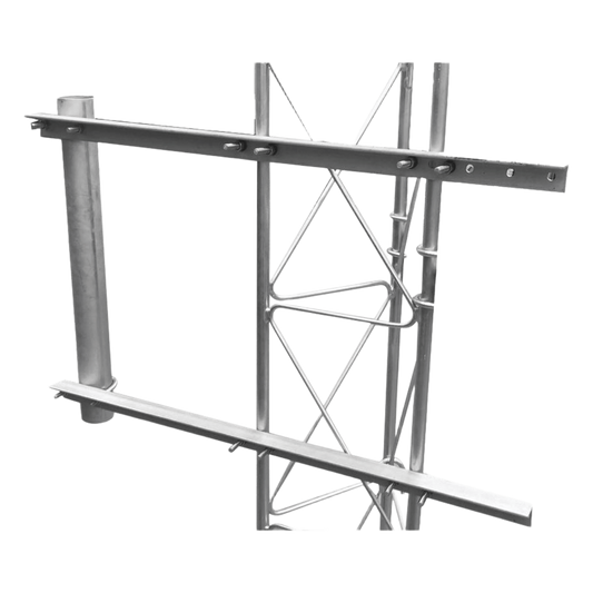 Brazo para Torre Arriostrada de Ángulo para tramos de 30, 35 y 45 cm de ancho.
