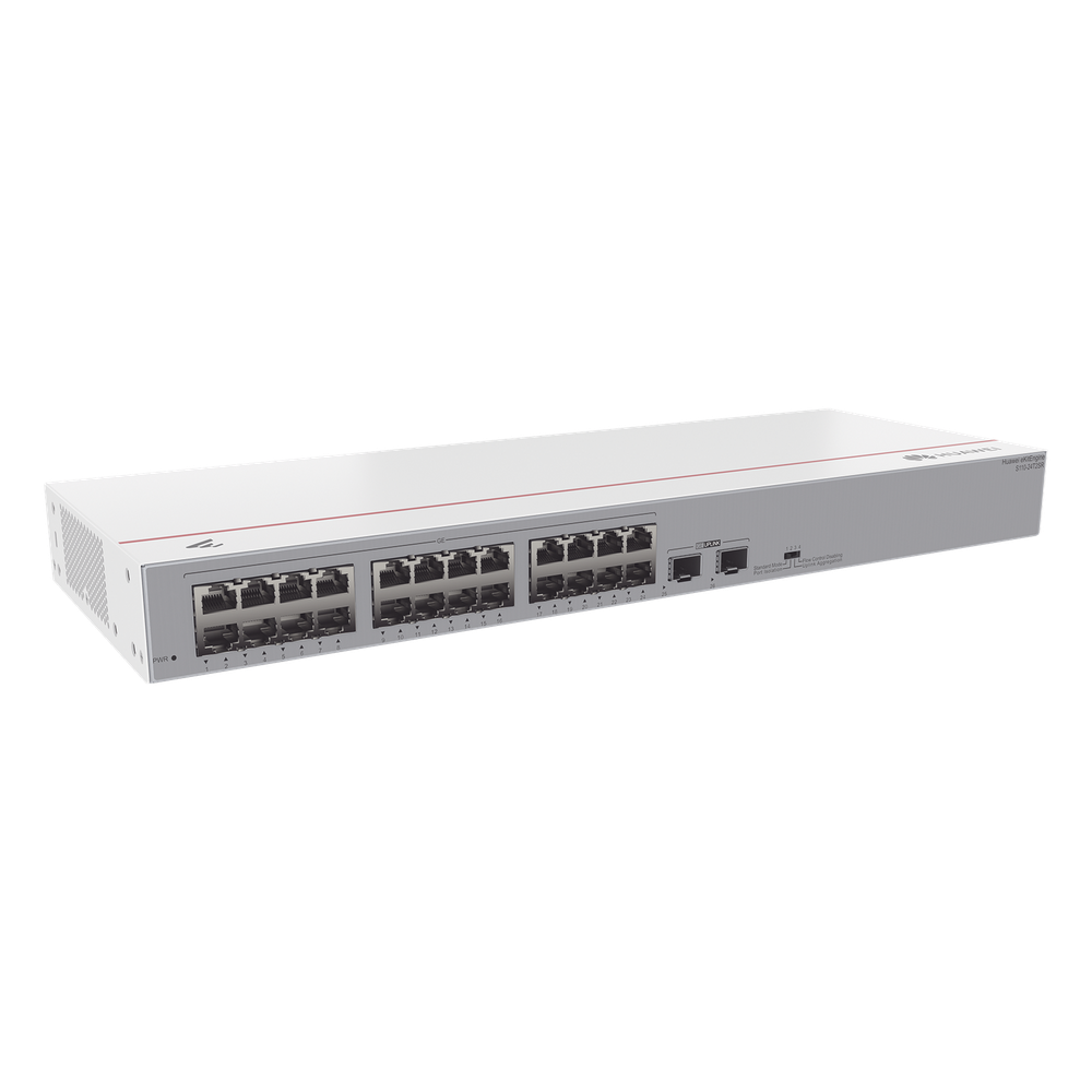 Switch Gigabit No Administrable / 24 puertos 10/100/1000 Mbps  / 2 Puertos SFP Uplink
