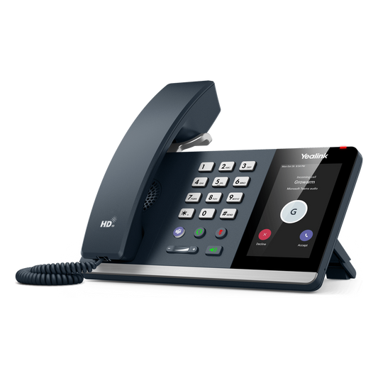 Teléfono IP Yealink MP54 Compacto con Android 12 y Certificación Microsoft Teams