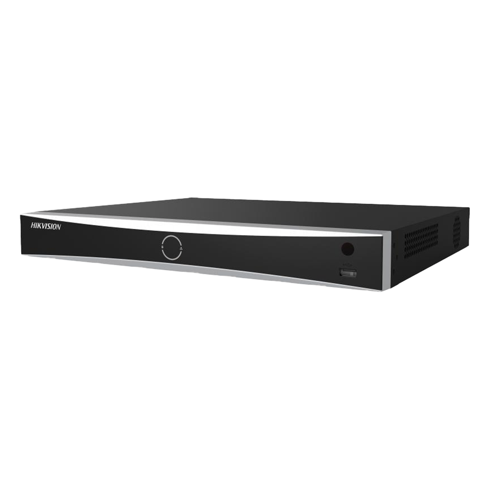 [Acusearch] NVR 12 Megapixel (4K) / 8 canales IP / 8 Puertos PoE+ / AcuSense (Evita Falsas Alarmas) / Reconocimiento Facial / 2 Bahías de Disco Duro / HDMI en 4K / Alarmas I/O / 300 Metros PoE Modo Extendido