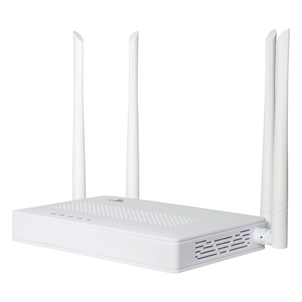 ONU Dual GPON/EPON / Wi-Fi Doble Banda 2.4 y 5 GHz / Soporta MESH / 2 puertos LAN Gigabit
