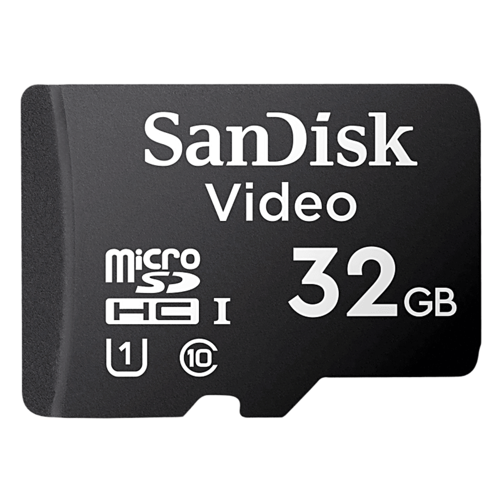 Memoria microSD SanDisk 32GB / Alta Resistencia / Videovigilancia / Clase 10