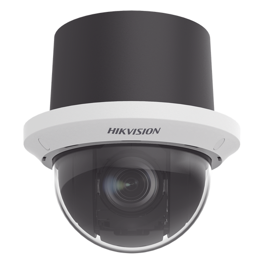 PTZ IP 4K (8 Megapixel) / 25X Zoom  / Uso en Plafon / IP54 / ACUSEEK / DARKFIGHTER / ACUSENSE / WDR 120 dB / Audio y Alarmas I/O / HLC / EIS / PoE+ / Micro SD