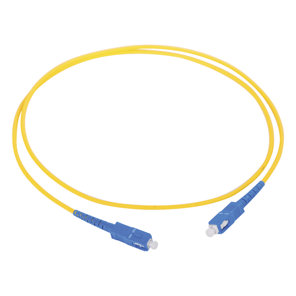 Jumper de Fibra Óptica Monomodo SC/SC Simplex de 1 Metro (3.28 Pies)