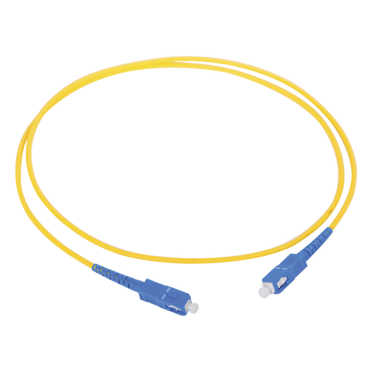 Jumper de Fibra Óptica Monomodo SC/SC Simplex de 1 Metro (3.28 Pies)