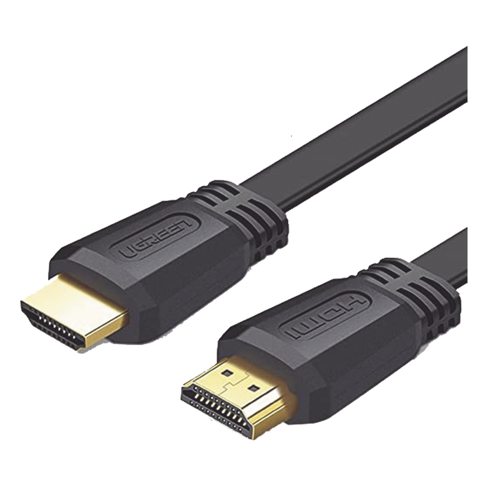 Cable HDMI 2.0 Plano de 1.5 Metros (4.92 Pies) / 4K@60Hz / HDR / 3D / HEC (Canal Ethernet HDMI) / ARC (Canal de Retorno de Audio / Color Profundo de 48 Bits / Audio de 32 Canales / HDCP / Audio Dolby True HD 7.1 / 18 Gbps / EstaÑado y Triple Blindaje / A