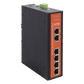 Switch industrial 4 puertos Fast Ethernetcon POE 802.3af/at + 2 puertos UPLINK gigabit