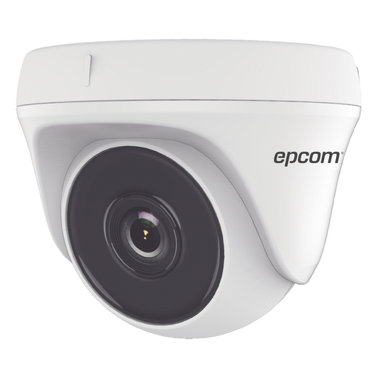 Eyeball TURBOHD 2 Megapixel (1080p) / Gran Angular 103° / Lente 2.8 mm / EXIR Inteligente 20 mts / Interior / TVI-AHD-CVI-CVBS / dWDR