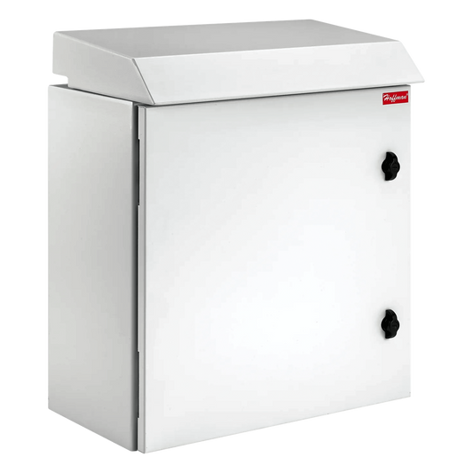 Gabinete Rack 19 UR ProTek Tipo 3R Exterior con Ventiladores y Termostato / 92.2 cm x 60 cm x 61 cm / Acero Gris RAL 7035