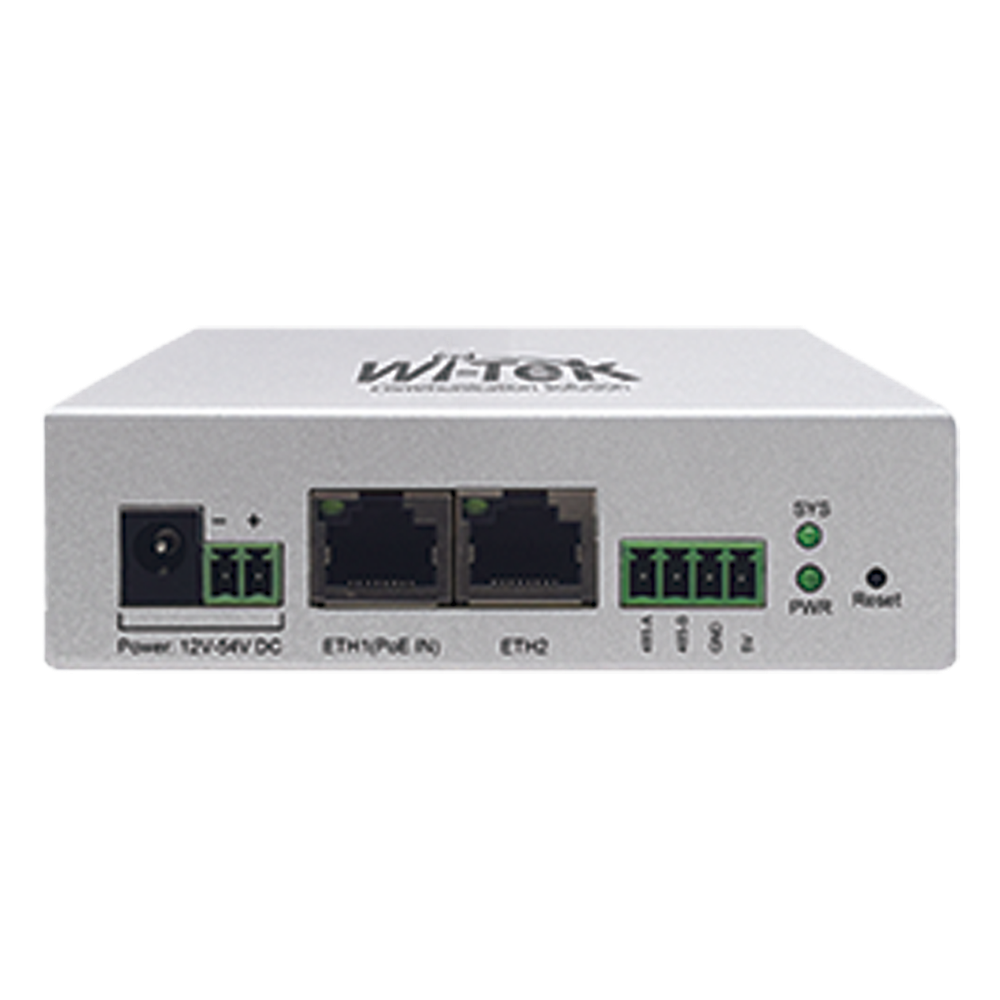 Controlador IoT /  2 Puertos 10/100 Mbps / Administración y Monitoreo desde la nube / Ideal para Sistemas Solares / Multiples métodos de Alimentación