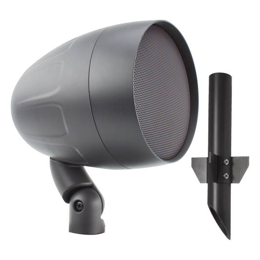 exterior | altavoz de 2 vías | Acoustiscape 8in | 64 Watts | 8 ohms| 70V/100V | Switchable | incluye estaca