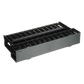 Organizador de Cables Horizontal NetManager, Doble (Frontal y Posterior), Para Rack de 19in, 2UR