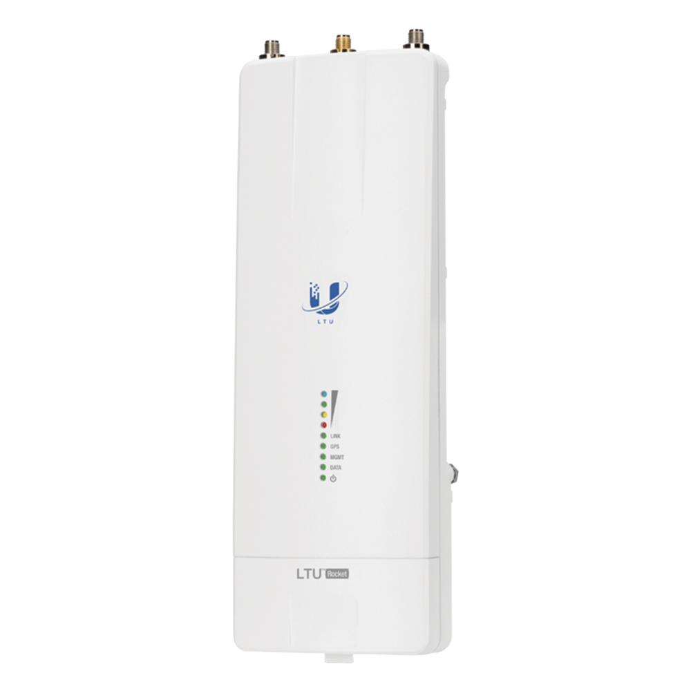 Radio Estación Base PtMP LTU™ Rocket, hasta 600 Mbps, 5 GHz (4.9 - 6.2 GHz), con filtrado de RF patentado y GPS sync para un rendimiento superior