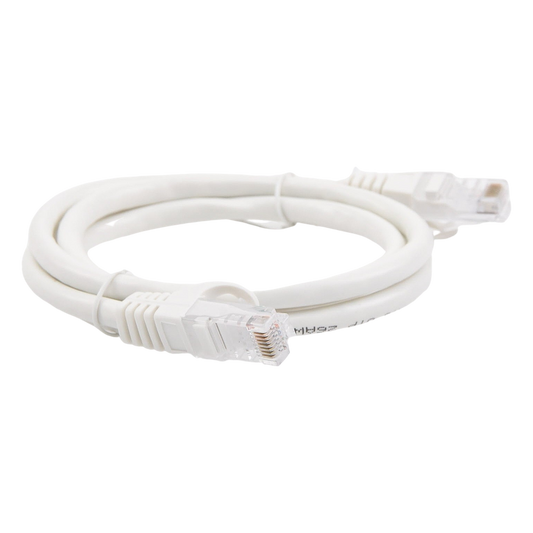 Cable de Parcheo UTP Cat6 - 1 Metro (3.28 Pies) - Blanco