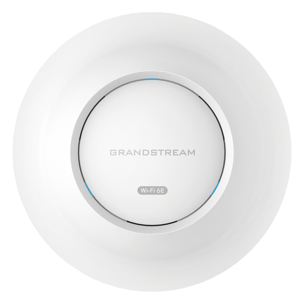 Punto de acceso Wi-Fi 6E tribanda GWN 802.11ax, con administración desde la nube gratuita o stand-alone.