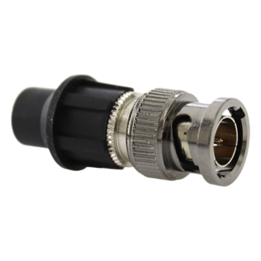 Conector a Presión para Cable Tipo RG6, RG59, RG178 en Sistema CaP (Incluye CaP Color Negro)