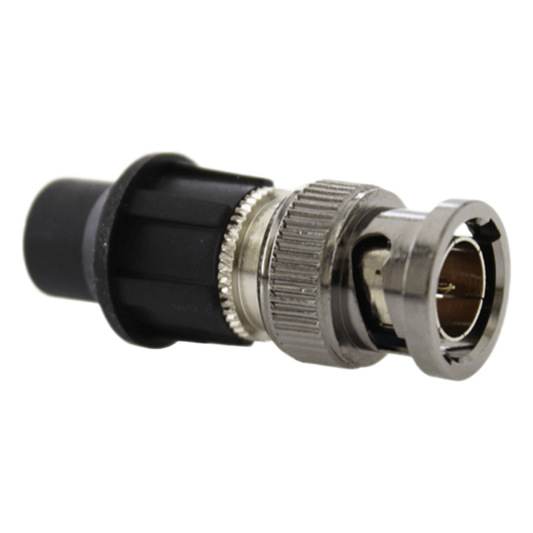 Conector a Presión para Cable Tipo RG6, RG59, RG178 en Sistema CaP (Incluye CaP Color Negro)