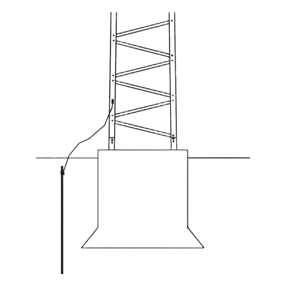 Sistema de Aterrizaje Básico para Estructura de Torre SUPER TITAN. Para Sec. 1 a 12.