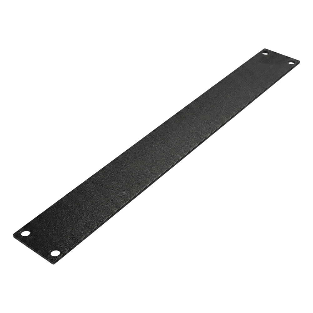 Tapa Ciega para Rack de 19 Pulgadas, 1 UR, Acero Negro