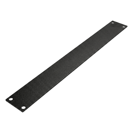 Tapa Ciega para Rack de 19 Pulgadas, 1 UR, Acero Negro