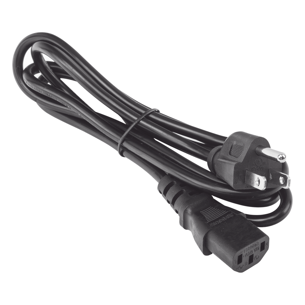 Cable de Alimentación Eléctrica para 120-240 Vca | 1.8 Metros (5.91 Pies)
