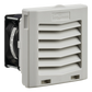 Ventilador Con Filtro de Montaje Lateral HF04, Con Flujo de Aire de 21 CFM, 115 Vca, Color Gris Claro