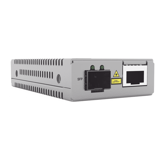 CONVERTIDOR DE MEDIOS SFP+ A 10G RJ45, VERSION TAA