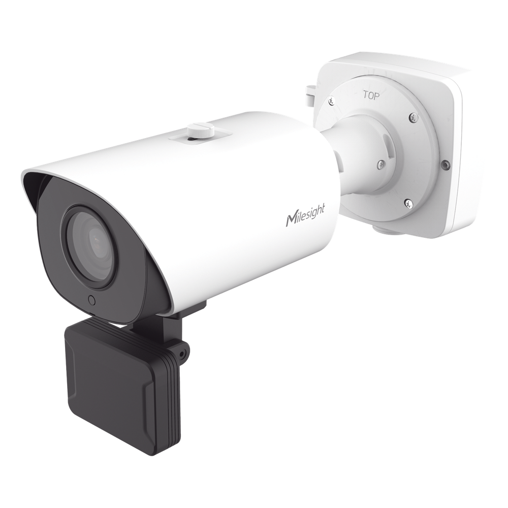 Cámara de Tráfico AI / Starlight Sensor / Smart IR II / Resolución 4K / Lente 8~38mm AF / Radar 3D / H.265+ / Detección IA / IP67 / Protección 4KV / 9W - 16W / Rango -40°C a 60°C