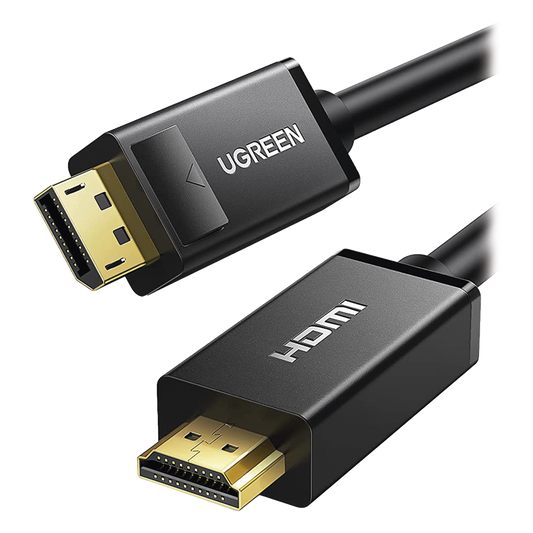 Cable DP Macho a HDMI Macho / Longitud 1.50 Metros (4.92 Pies) / Soporta 4K@30Hz / Soporta 3D / Cobre EstaÑado 28AWG / Blindaje Interno MÚltiple / TransmisiÓn Unidireccional / BotÓn de LiberaciÓn / Chip de Última GeneraciÓn