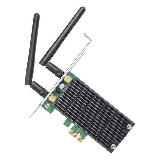 Adaptador  PCI inalámbrico doble banda AC 1200 Mbps / Antena de alta ganancia / Tecnología MU-MUMO 2X2 / Soporte de perfil bajo y Altura completa