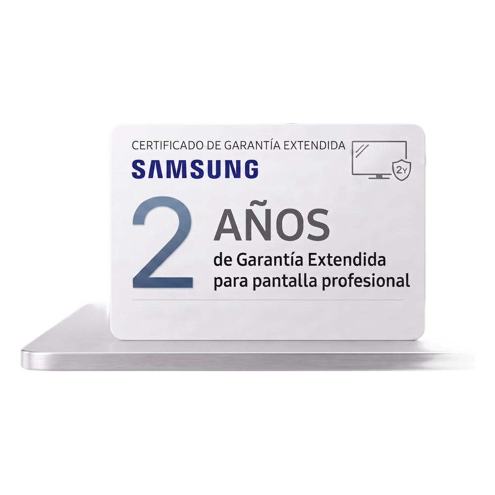 Extension de garantia 2 años adicionales para pantallas profesionales modelo BE65F