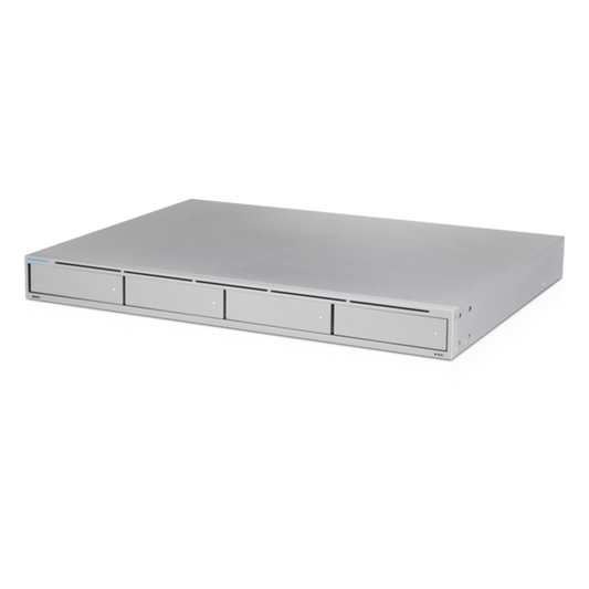 NVR Empresarial UniFi Protect de 4 Bahías de Disco Duro, recomendado para hasta 50 cámaras Full HD