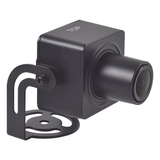 Cámara Oculta IP 2 Megapixel / Lente 2.8 mm / H.265+ / Interior / WDR / 12 Vcc / Ultra Baja Iluminación / Entrada de Audio