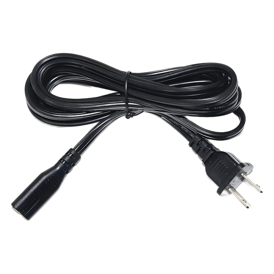 Cable de Alimentación Eléctrica para 120-240 Vca / 1.8 Metros (5.91 Pies) / 2 Líneas