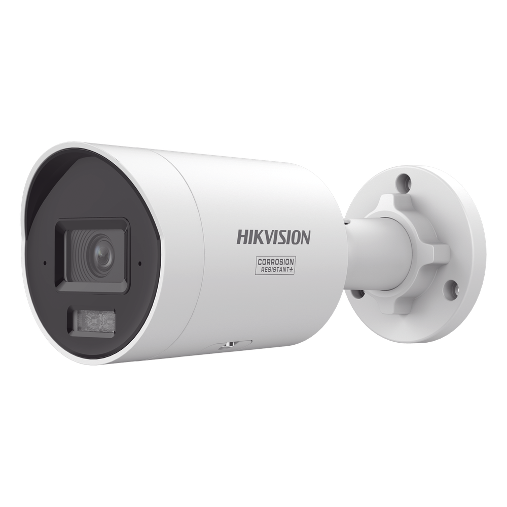 [Dual Light + ColorVu 3.0 + HikAI] Bala IP 4 Megapixel / Lente 2.8 mm / 40 mts IR + Luz Blanca / 2 Microfonos Integrados / Exterior IP67 / WDR 130 dB / ACUSENSE 3.0 / Metal / NEMA 4X / ACUSEEK