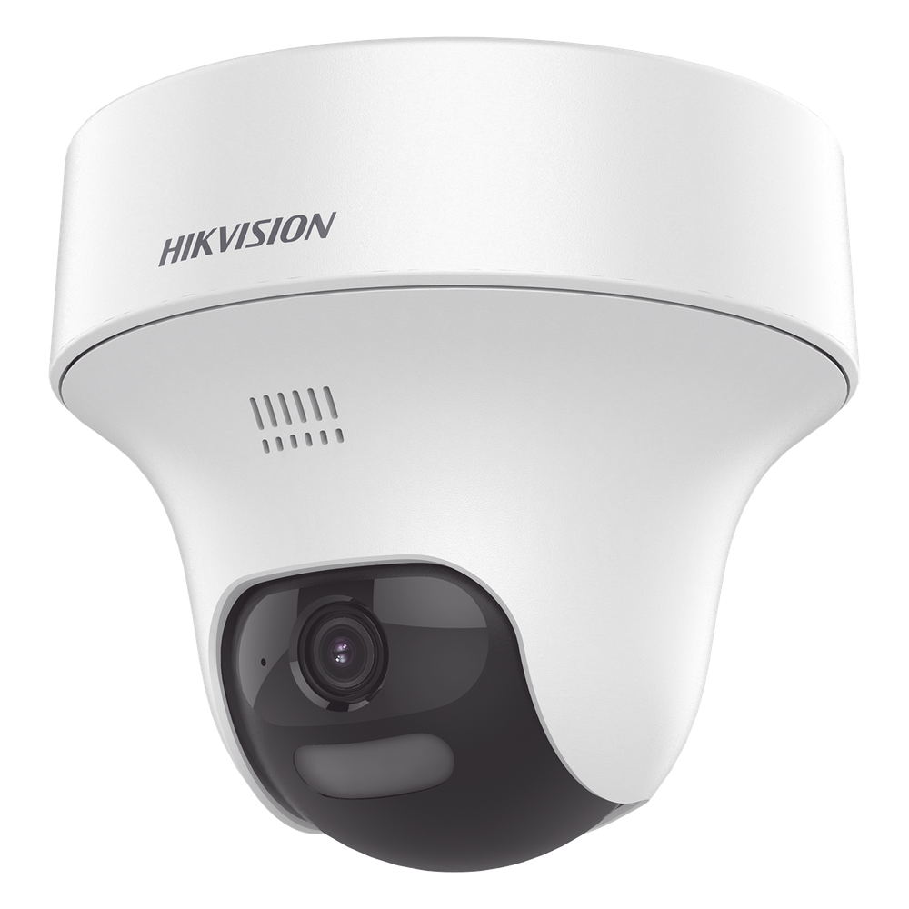 [Audio Bidireccional + Dual Light + ColorVu] PT TURBOHD 2 Megapixel (1080p) / Lente 3.6 mm / 25 mts IR EXIR + 20 mts Luz Blanca / Micrófono y Bocina Integrado / Interior / Plastico / dWDR